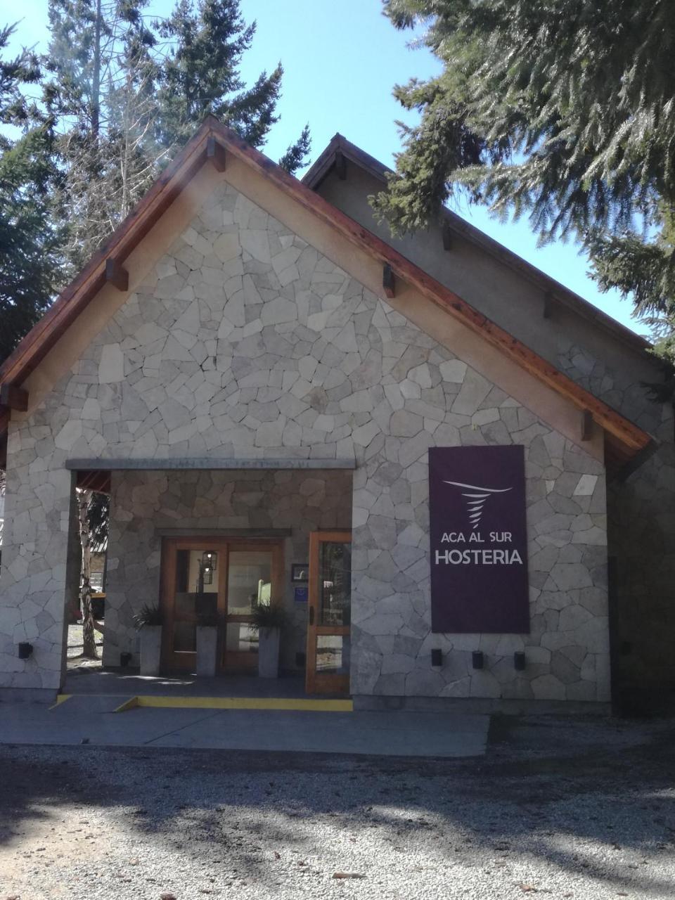וילה לה אנגוסטרה Hosteria Aca Al Sur מראה חיצוני תמונה